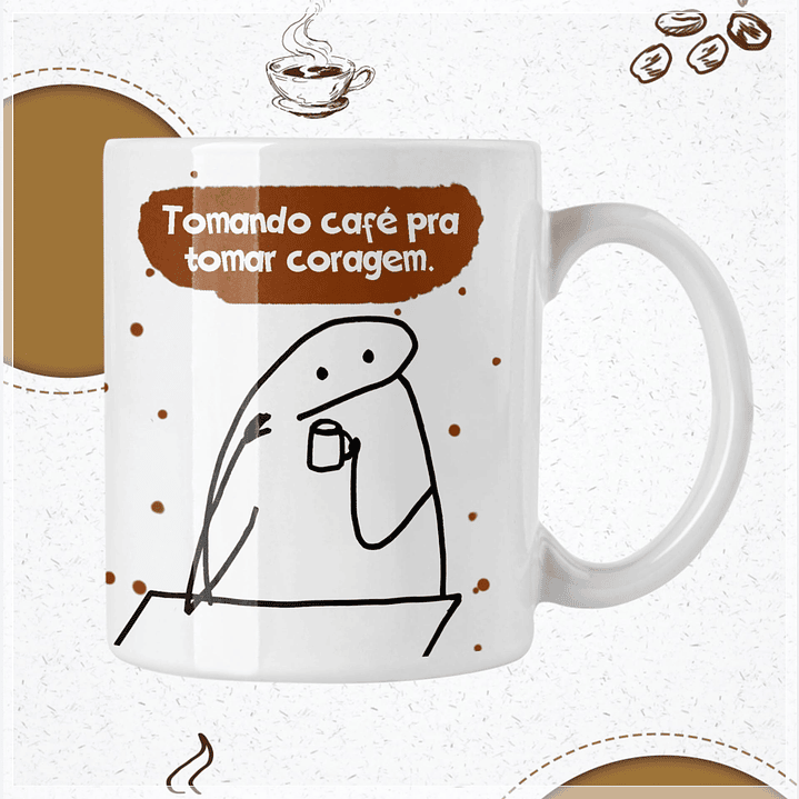 10 Artes Caneca Flork Café Arquivo em Jpg  6