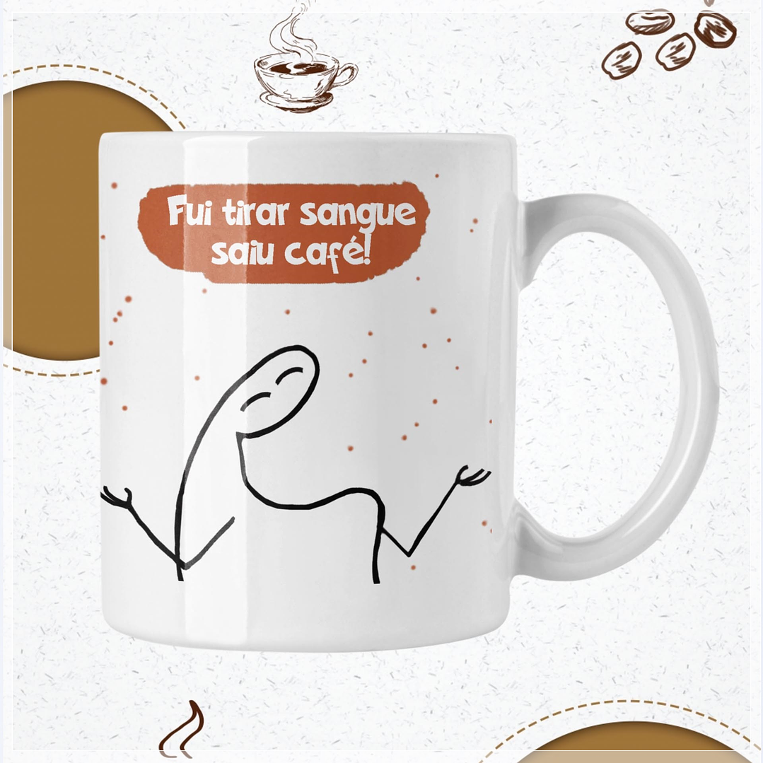 10 Artes Caneca Flork Café Arquivo em Jpg  10