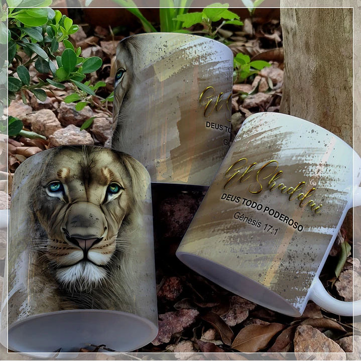 13 Artes Caneca Leão de Judá Arquivo em Jpg  13