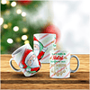 10 Artes para Caneca Natalina Papai Noel Arquivo em CorelDraw