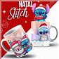 10 Artes para Caneca Stitich Natal Arquivo em Photoshop - Thumbnail 6