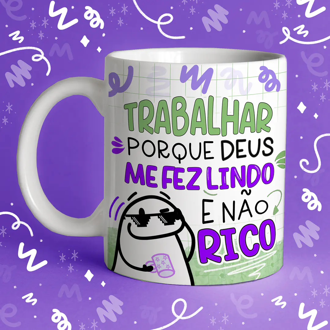 20 Artes para Caneca Flork Feed em Jpg 12