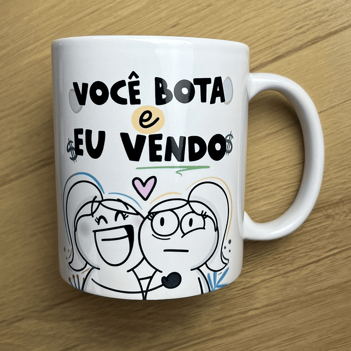 Arte Caneca Amiga se nada der certo na nossa vida, nós vamos vender Ovo Arquivo Png  2