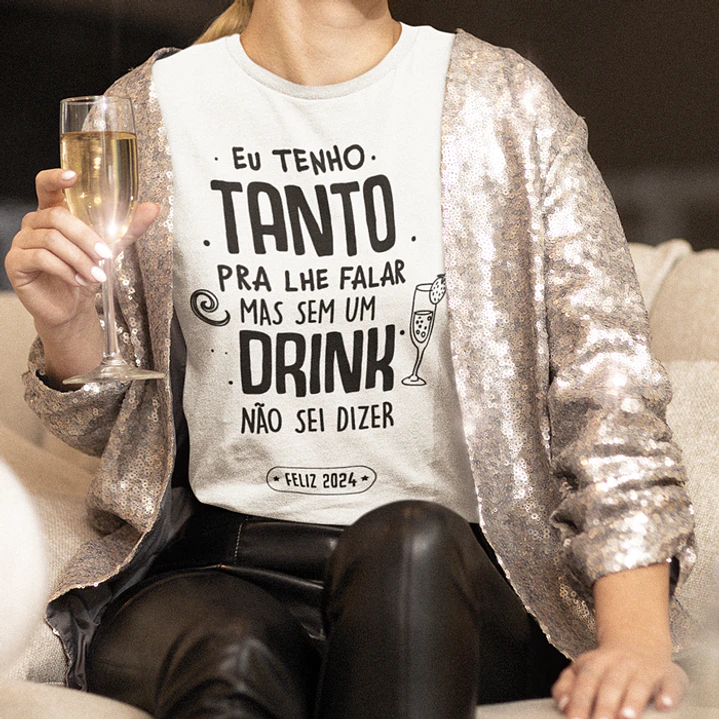 10 Artes Camisa Ano Novo Minimalista 2024 Sublimação 2.0 em Jpg  3