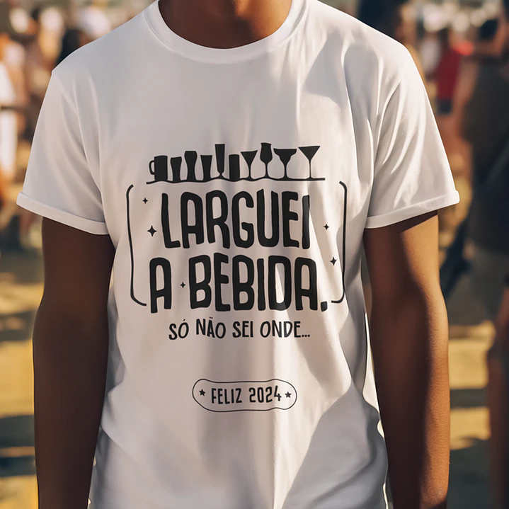 10 Artes Camisa Ano Novo Minimalista 2024 Sublimação em Jpg  1
