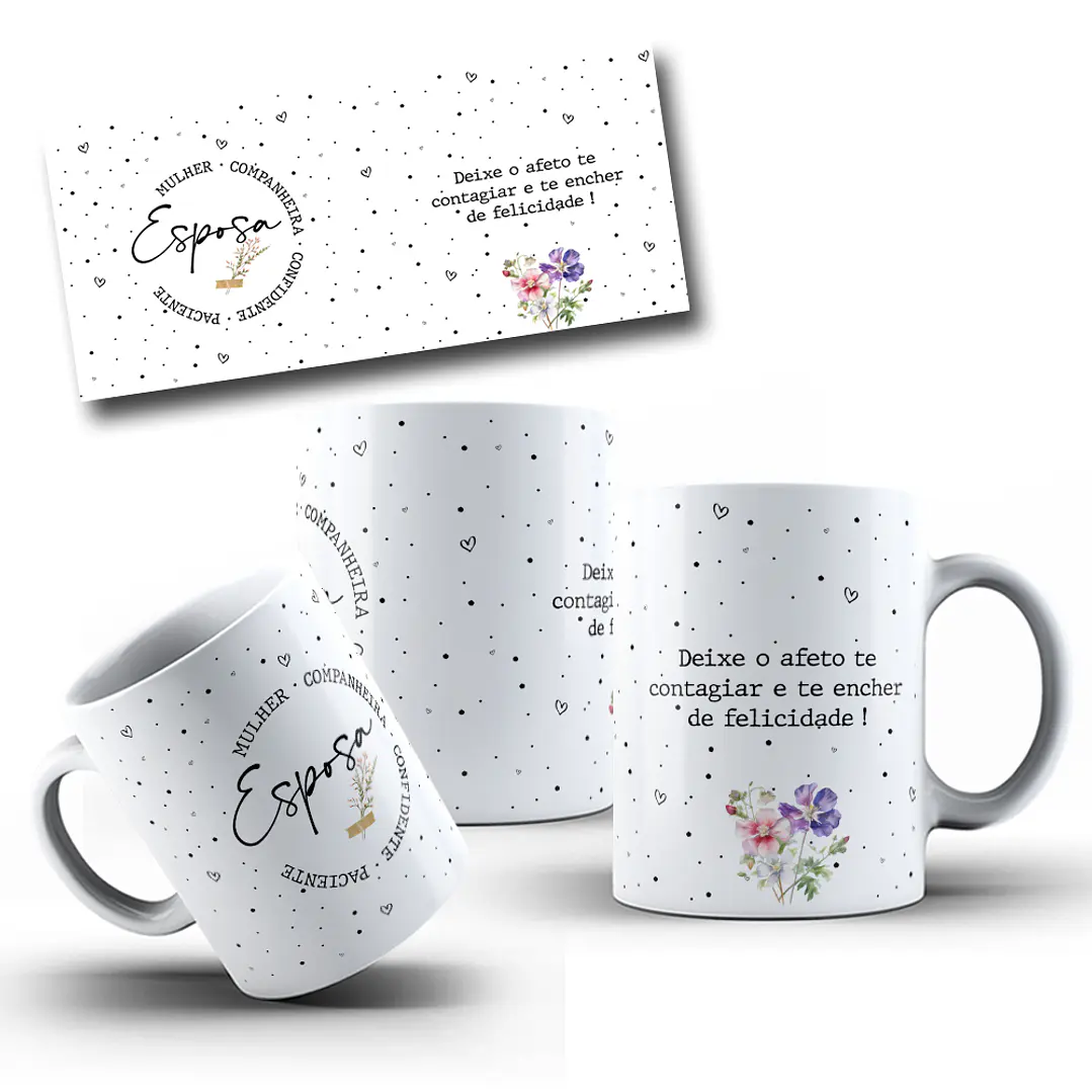 10 Artes Caneca Dia das Mães e Outros Delicada em Corel Draw  5