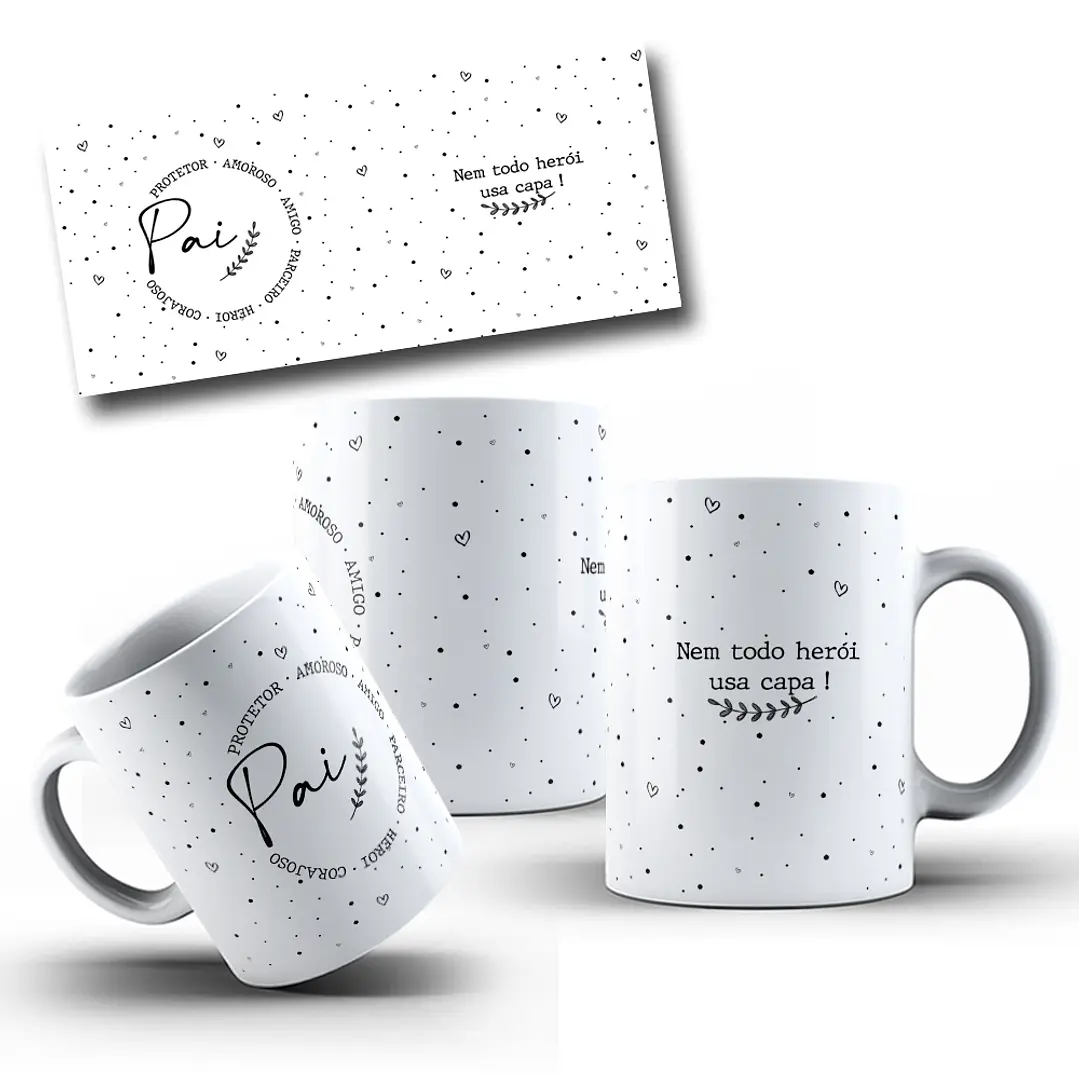 10 Artes Caneca Dia das Mães e Outros Delicada em Corel Draw  7
