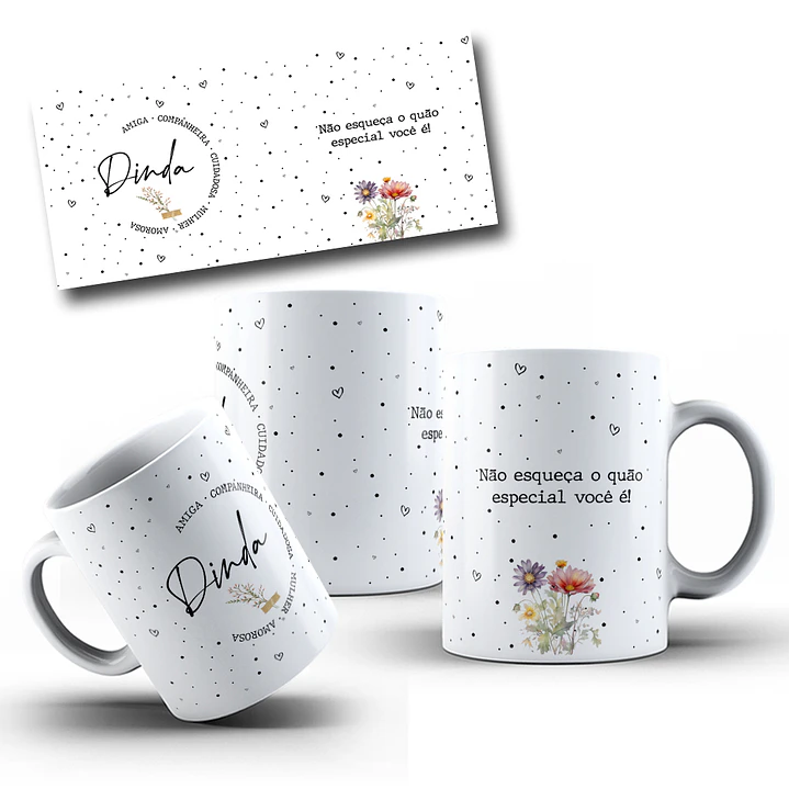 10 Artes Caneca Dia das Mães e Outros Delicada em Corel Draw  13