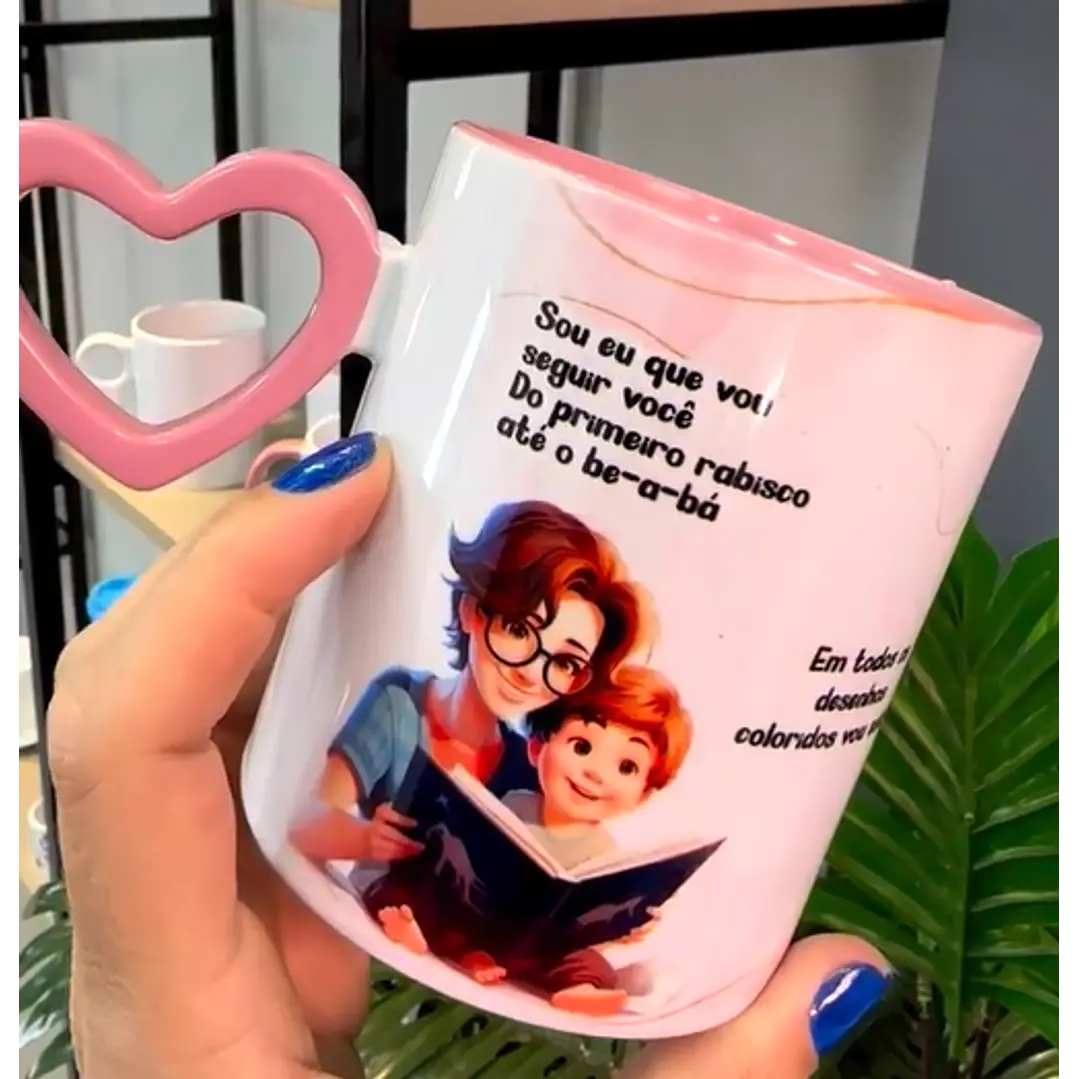 Artes para Caneca Sou eu que vou seguir você do primeiro rabisco até o be-a-bá  Musica Frases Arquivos Editável + Jpg  1