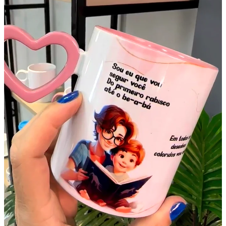 Artes para Caneca Sou eu que vou seguir você do primeiro rabisco até o be-a-bá  Musica Frases Arquivos Editável + Jpg  1