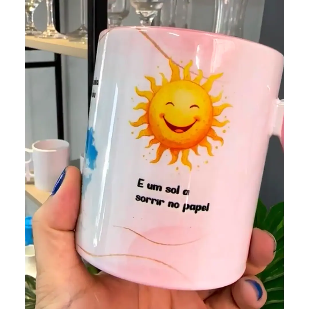 Artes para Caneca Sou eu que vou seguir você do primeiro rabisco até o be-a-bá  Musica Frases Arquivos Editável + Jpg  3