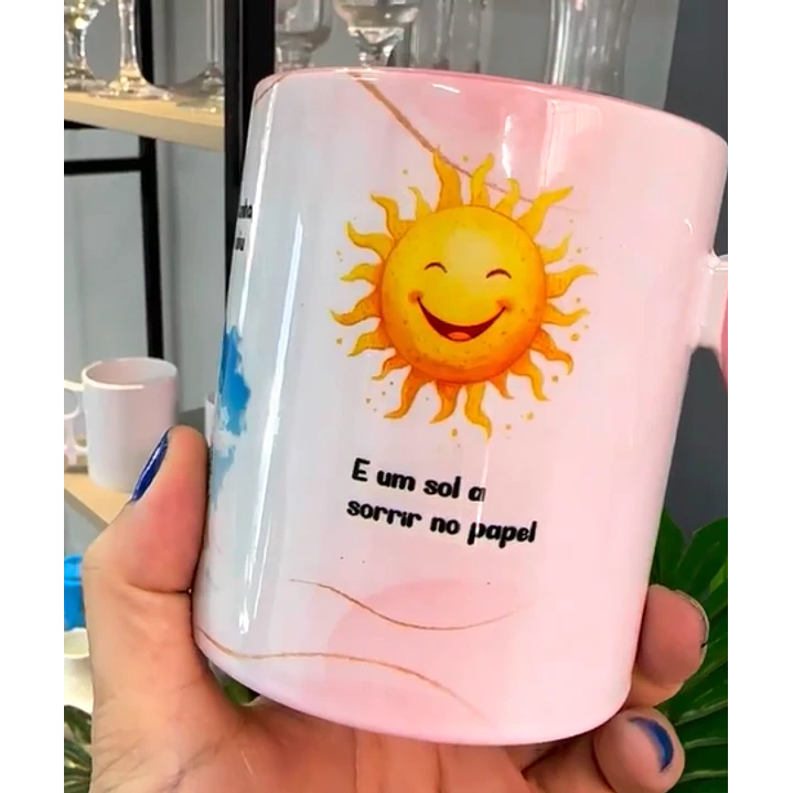 Artes para Caneca Sou eu que vou seguir você do primeiro rabisco até o be-a-bá  Musica Frases Arquivos Editável + Jpg  3