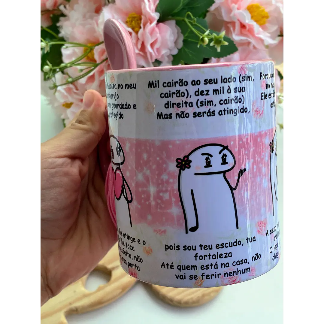 Artes para Caneca Aquele que Habita no meu esconderijo ele está bem guardado e está protegido Musica Frases Arquivos Jpg 2