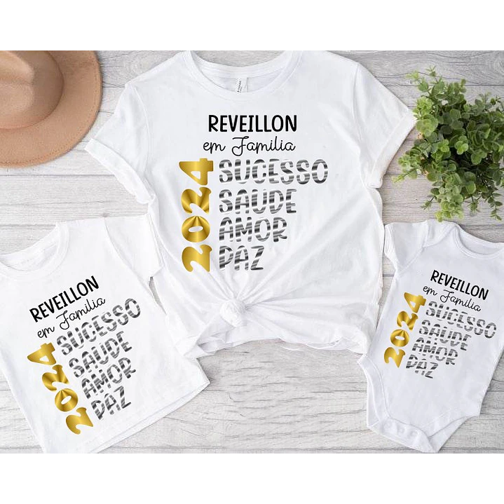 18 Artes para Camisa e Caneca Ano Novo 2024 Arquivo Editável   1