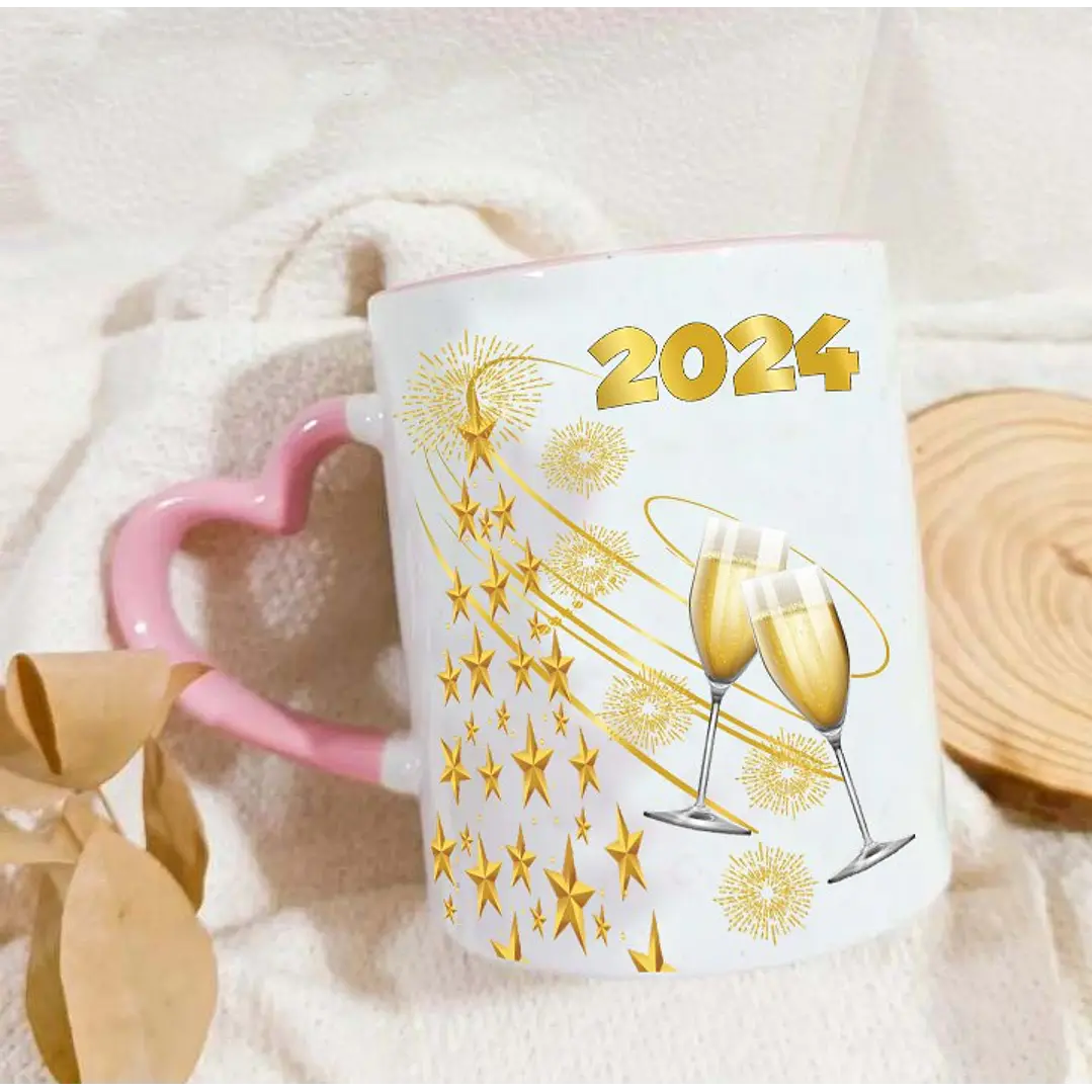 18 Artes para Camisa e Caneca Ano Novo 2024 Arquivo Editável   7