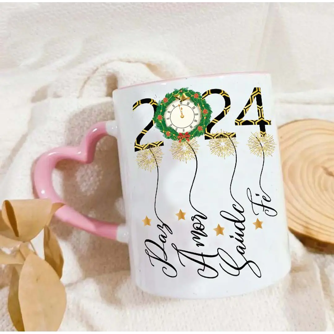 18 Artes para Camisa e Caneca Ano Novo 2024 Arquivo Editável   12