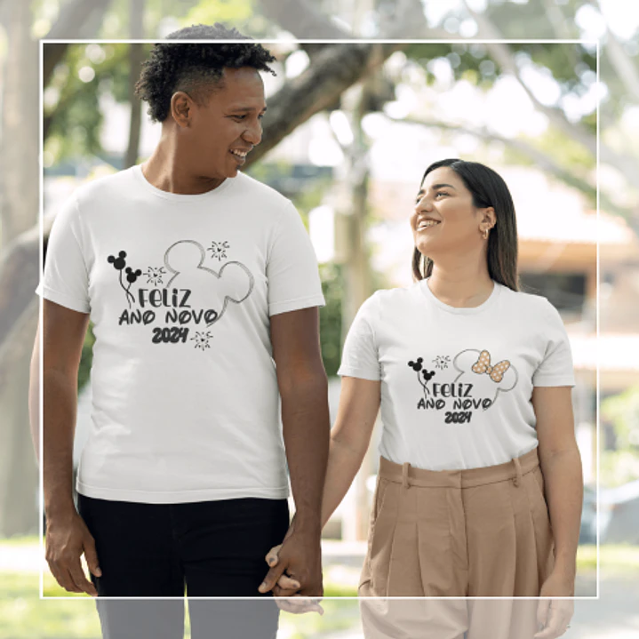 21 Artes para Caneca e Camisa Disney Ano Novo 2024 Arquivo em Png 12