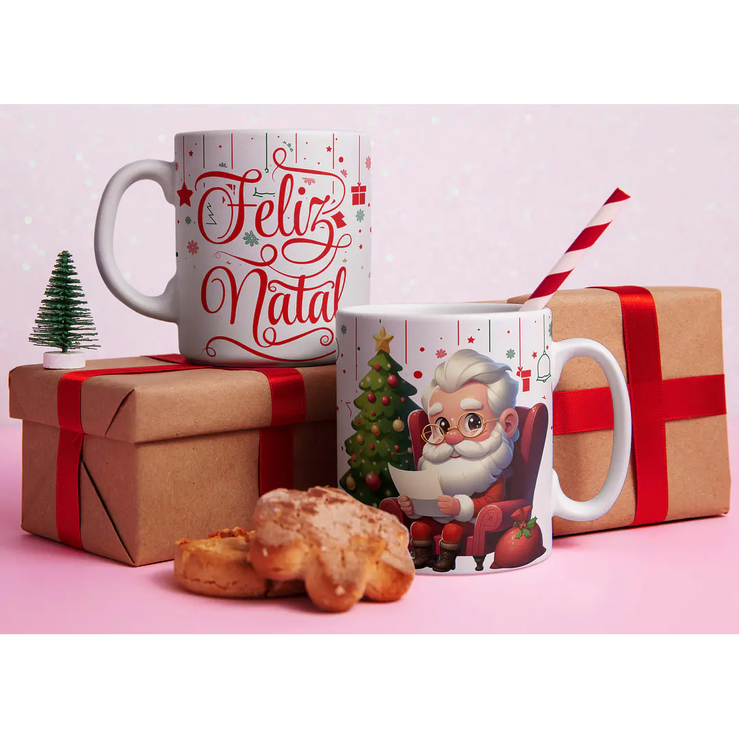 41 Artes para Caneca Natal Arquivo em Jpg  2