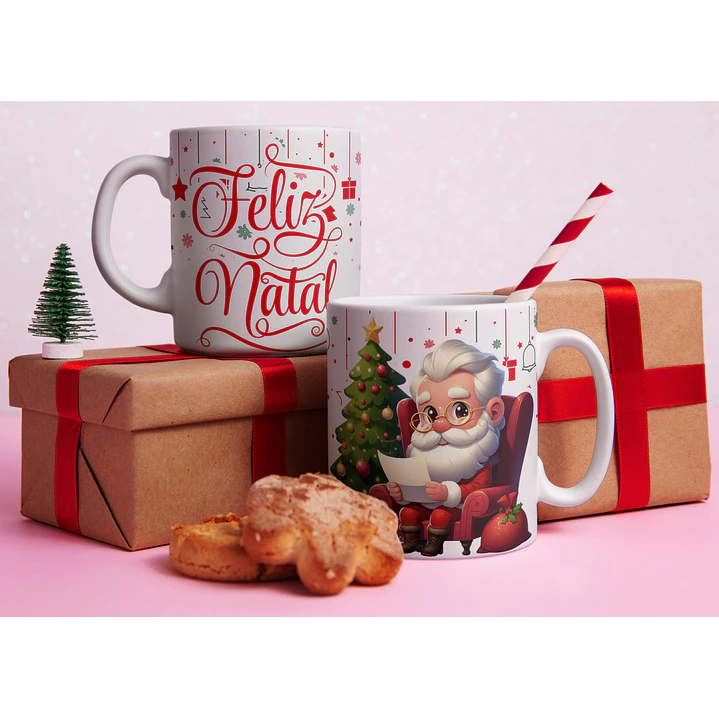 41 Artes para Caneca Natal Arquivo em Jpg  2