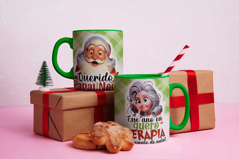 41 Artes para Caneca Natal Arquivo em Jpg  14