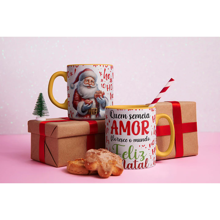 41 Artes para Caneca Natal Arquivo em Jpg  16