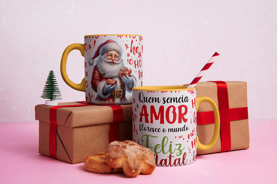 41 Artes para Caneca Natal Arquivo em Jpg  16