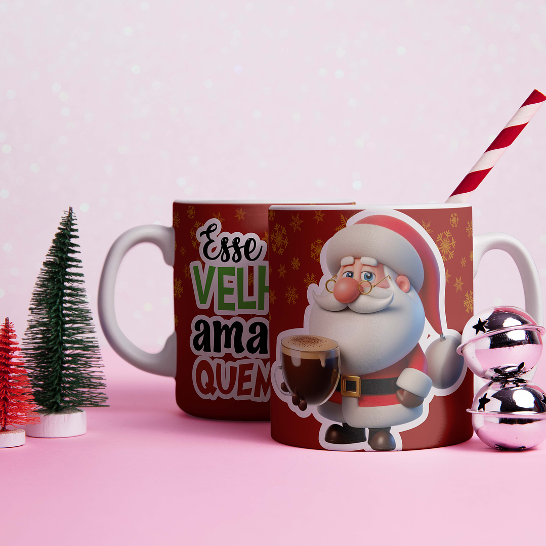 41 Artes para Caneca Natal Arquivo em Jpg  21
