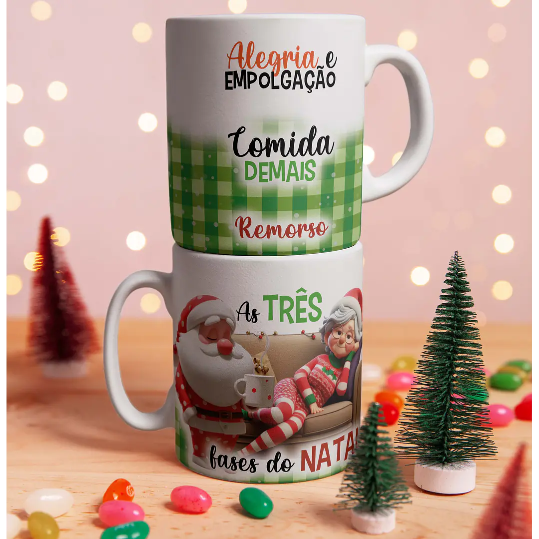 41 Artes para Caneca Natal Arquivo em Jpg  8
