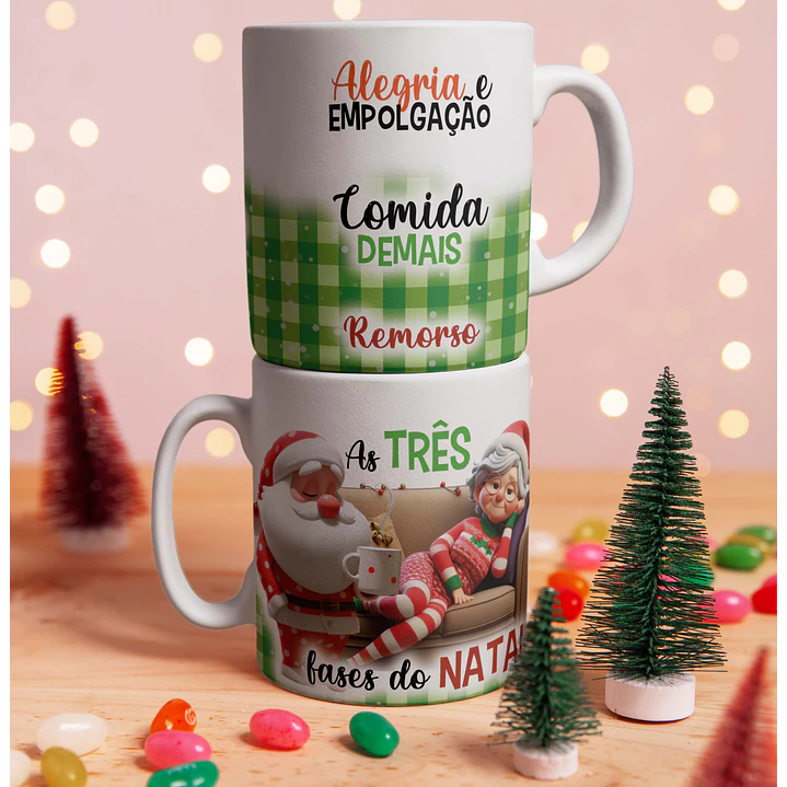 41 Artes para Caneca Natal Arquivo em Jpg  8
