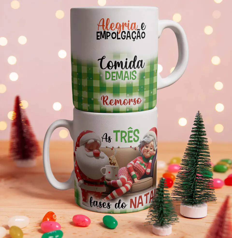 41 Artes para Caneca Natal Arquivo em Jpg  8