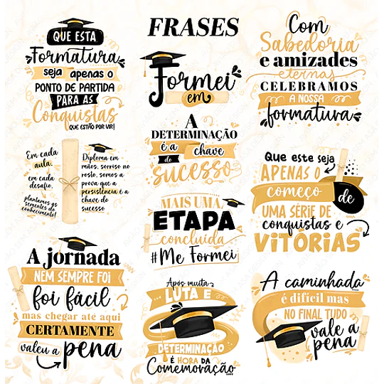 38 Artes para Caneca e Capa Agenda Formatura Arquivo em Jpg