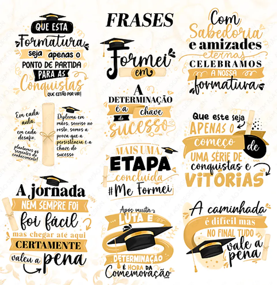 38 Artes para Caneca e Capa Agenda Formatura Arquivo em Jpg 5