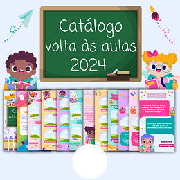 Posts Divulgação Volta as Aulas 2024 Canva Redes sociais - Baixar Grátis