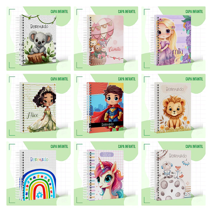 50 Artes para Capas Agendas 2024 Arquivo em Jpg 3