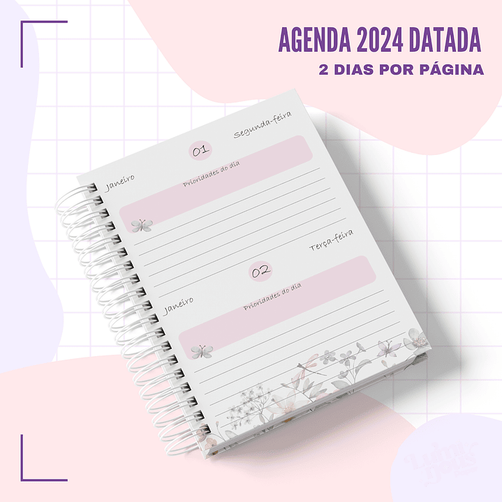 Arquivo Agenda Floral Datada 2024 Arquivo em Pdf  7