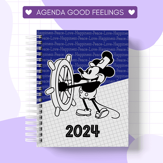 Arquivo Agenda Mickey 2024 Arquivo em Pdf  