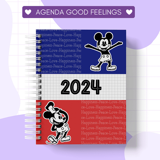 Arquivo Agenda Mickey 2024 Arquivo em Pdf  