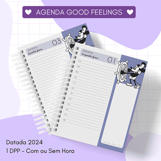 Arquivo Agenda Mickey 2024 Arquivo em Pdf  