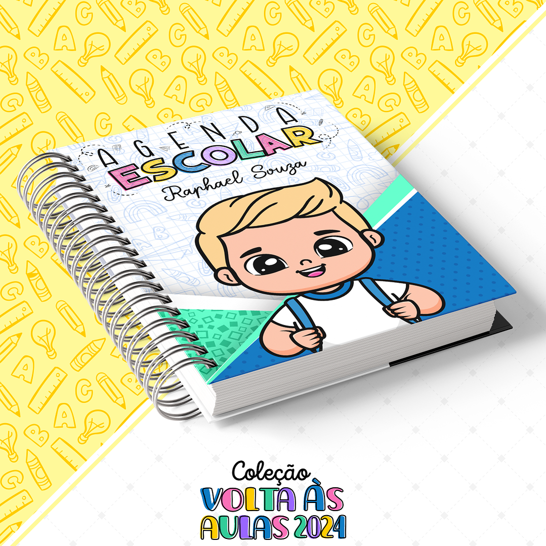 Arquivos Volta as Aulas Aluninhos Mascotinhos 2024 Arquivo em Jpg  5