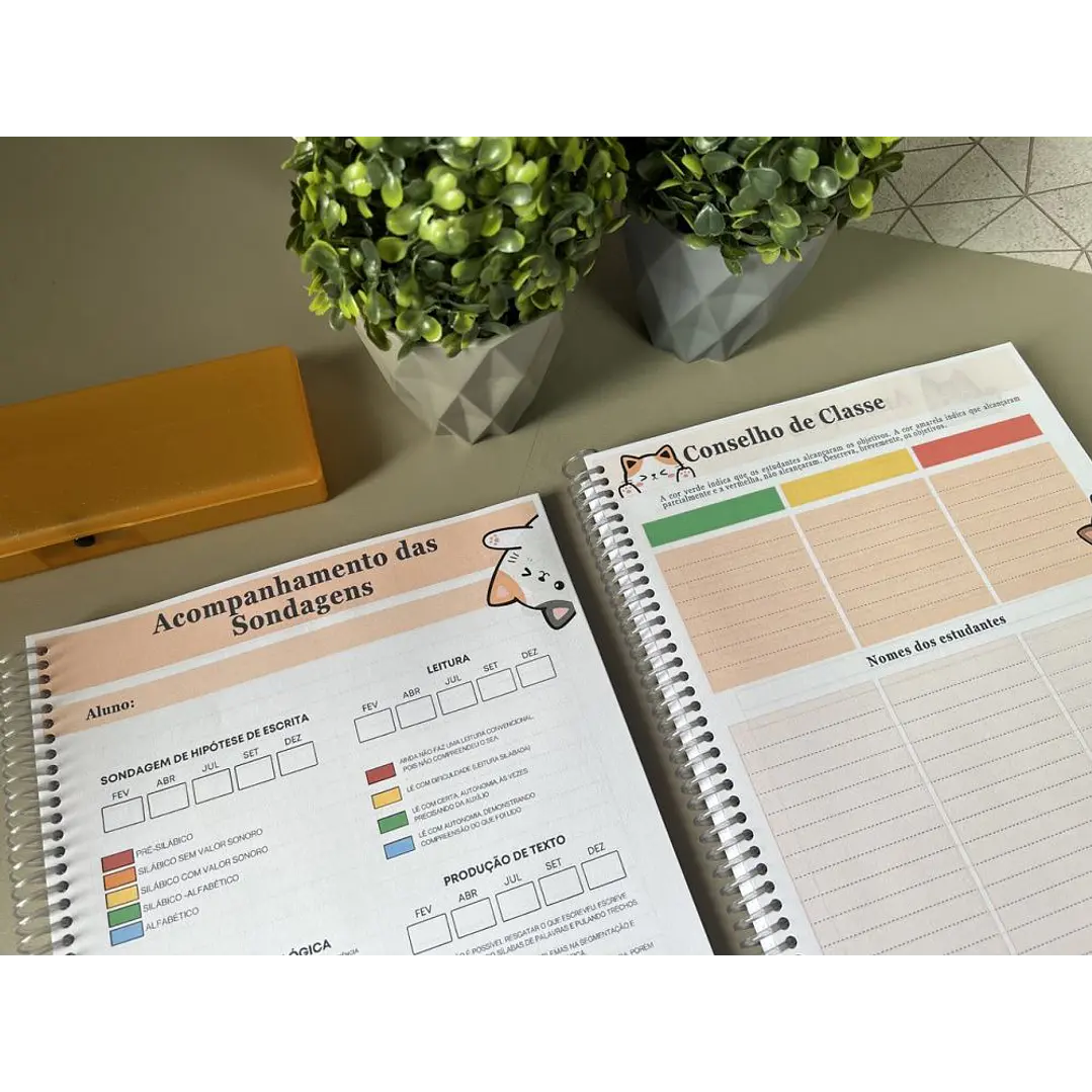 Arquivos Planner Floral Professoras 2024 Arquivos em Pdf 2