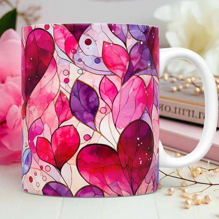 100 Artes para Caneca Dia dos Namorados 3D Arquivos Png 5
