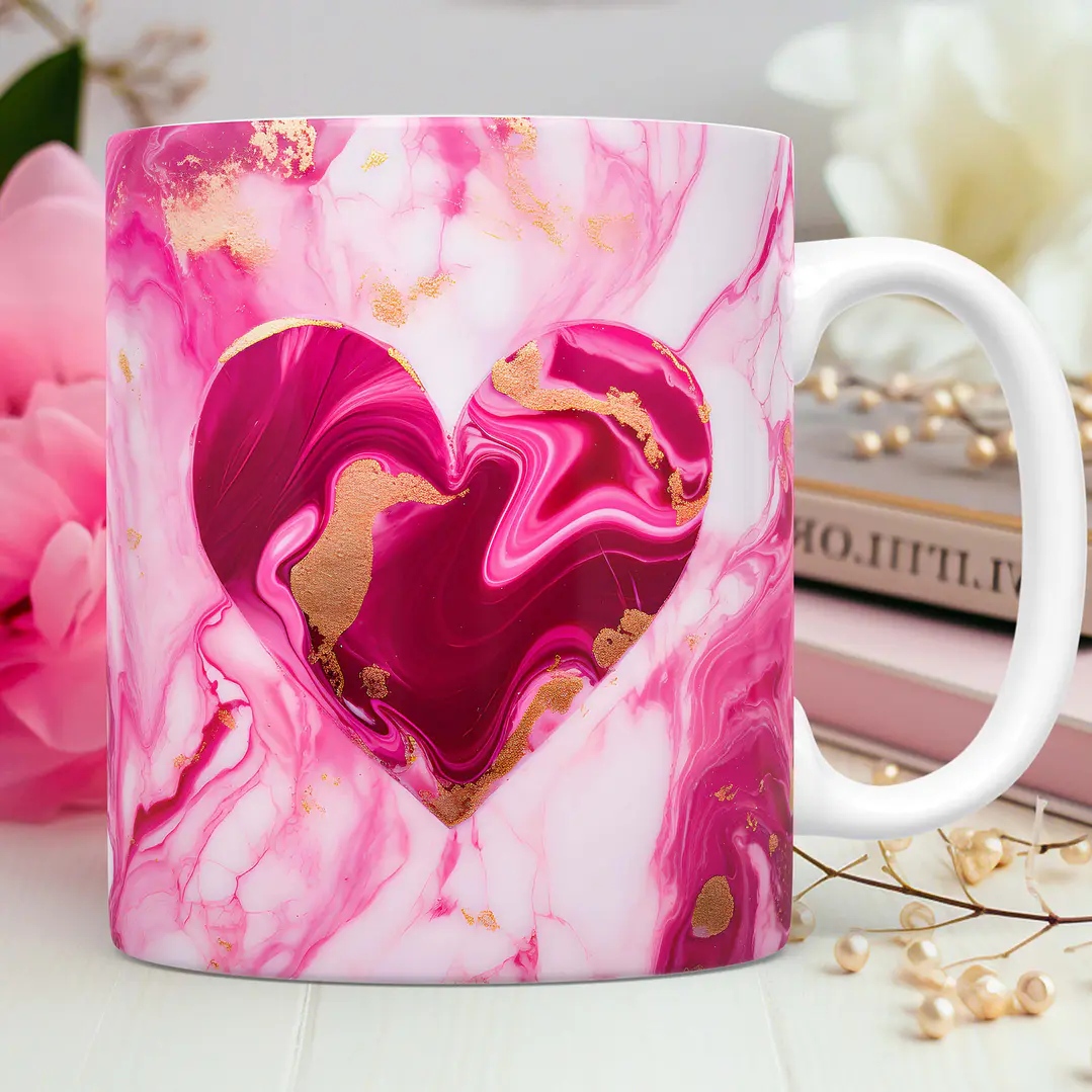 100 Artes para Caneca Dia dos Namorados 3D Arquivos Png 6