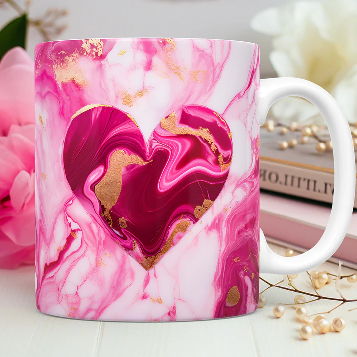 100 Artes para Caneca Dia dos Namorados 3D Arquivos Png 6