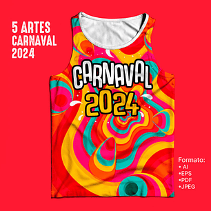 5 Artes Vetor Abadás Carnaval 2024 Arquivos Editável