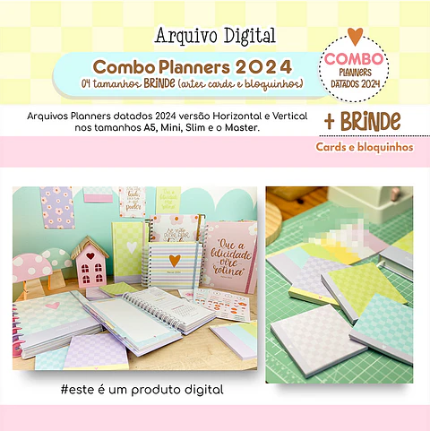 Arquivo Agenda e Planners 2024 Completo em Pdf  