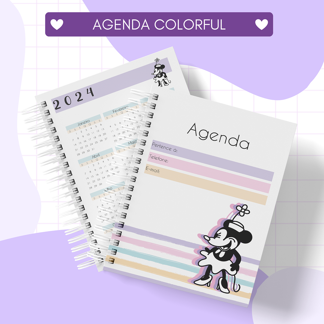 Arquivo Agenda Mickey e Minnie 2024 em Pdf  8