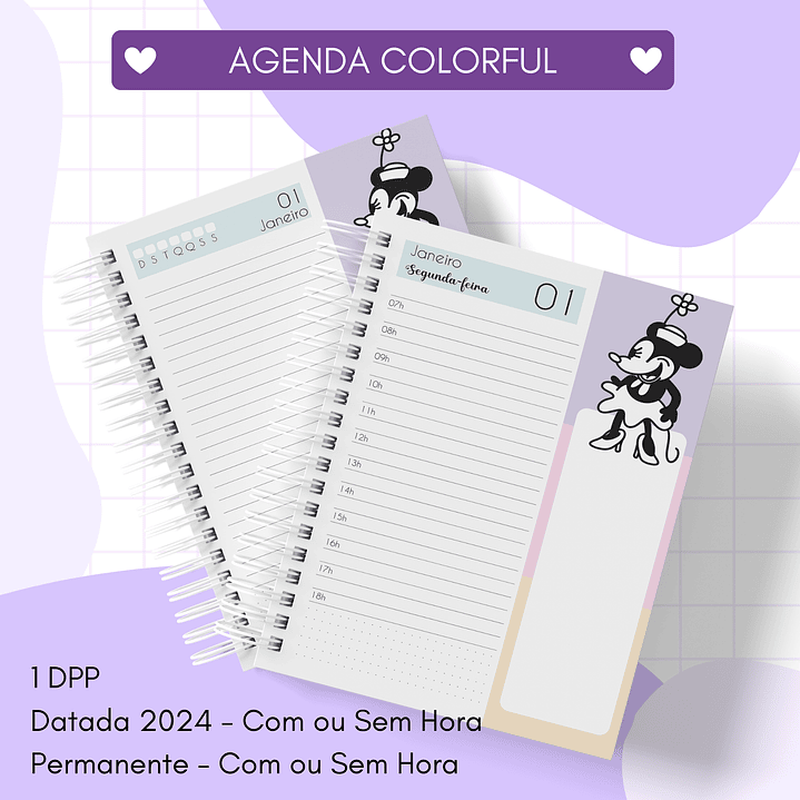 Arquivo Agenda Mickey e Minnie 2024 em Pdf  19