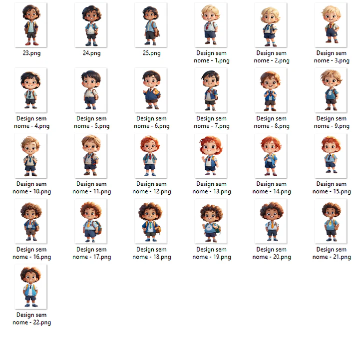 Kit Digital Volta as Aulas Mascotes School Arquivos em Png    6