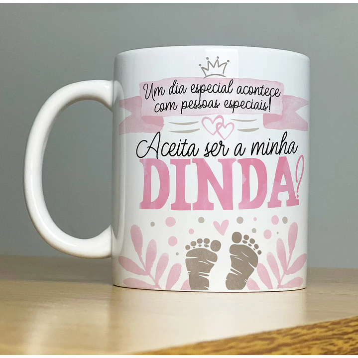 13 Artes para Caneca Dindo e Dinda Padrinhos em Jpg  2