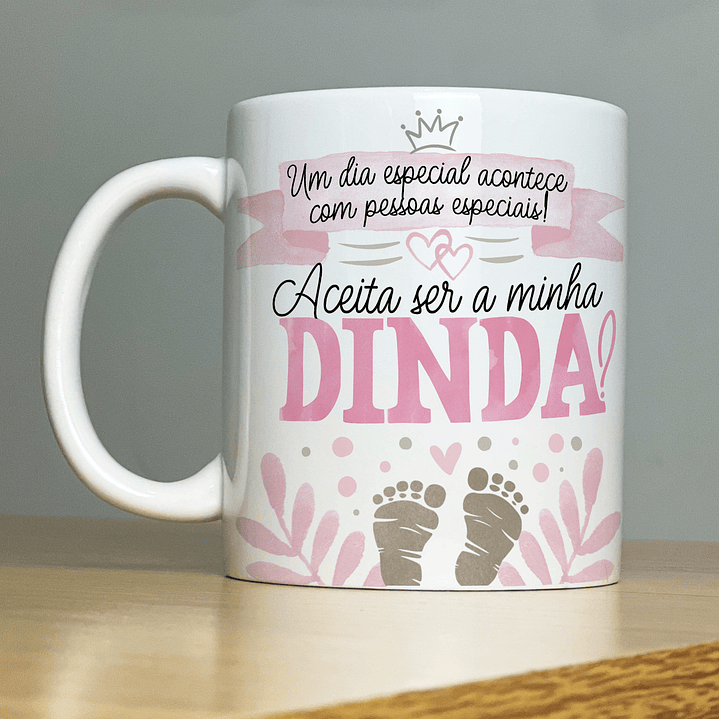 13 Artes para Caneca Dindo e Dinda Padrinhos em Jpg  2